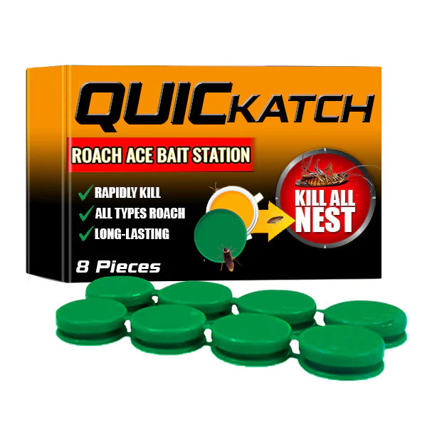 Quickatch™ Roach Ace Bait Station (Buy 1 Get 1 Free)