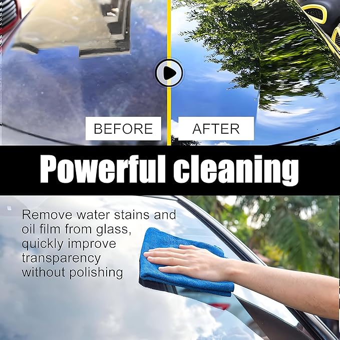 Windshield Car Glass Oil Film Cleaner 🔥{BUY 1 GET 1 FREE}🔥